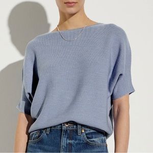 The Reset Periwinkle Knit Pullover